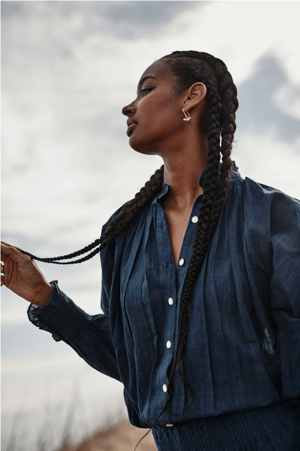 INDIGO JACINTA SHIRT - Image 3